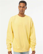 Independent Trading Co. Unisex Midweight Pigment-Dyed Crewneck Sweatshirt PRM3500