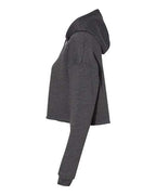 BELLA + CANVAS Women's Crop Fleece Hoodie Sweatshirt 7502