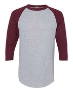 Augusta Sportswear Unisex Three-Quarter Raglan Sleeve Baseball Jersey T-Shirt 4420