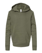 BELLA + CANVAS Youth Sponge Fleece Hoodie Sweatshirt 3719Y