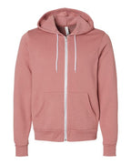BELLA + CANVAS Unisex Sponge Fleece Full-Zip Hoodie Sweatshirt 3739