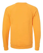 BELLA + CANVAS Unisex Sponge Fleece Raglan Crewneck Sweatshirt 3901