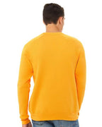 BELLA + CANVAS Unisex Sponge Fleece Raglan Crewneck Sweatshirt 3901