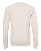 BELLA + CANVAS Unisex Sponge Fleece Raglan Crewneck Sweatshirt 3901