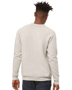 BELLA + CANVAS Unisex Sponge Fleece Raglan Crewneck Sweatshirt 3901