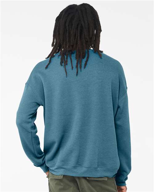 BELLA + CANVAS Unisex Sponge Fleece Drop Shoulder Crewneck Sweatshirt 3945