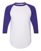 Augusta Sportswear Unisex Three-Quarter Raglan Sleeve Baseball Jersey T-Shirt 4420