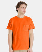 Hanes Unisex Workwear Pocket T-Shirt W110