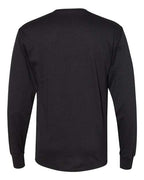 Hanes Unisex Workwear Long Sleeve Pocket T-Shirt W120