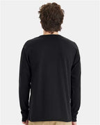 Hanes Unisex Workwear Long Sleeve Pocket T-Shirt W120