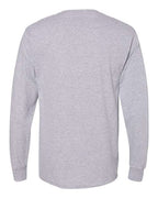 Hanes Unisex Workwear Long Sleeve Pocket T-Shirt W120