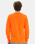Hanes Unisex Workwear Long Sleeve Pocket T-Shirt W120