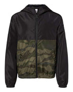 Independent Trading Co. Youth Lightweight Windbreaker Full-Zip Jacket EXP24YWZ