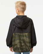 Independent Trading Co. Youth Lightweight Windbreaker Full-Zip Jacket EXP24YWZ