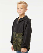 Independent Trading Co. Youth Lightweight Windbreaker Full-Zip Jacket EXP24YWZ
