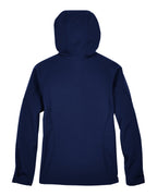 North End 78166 | Ladies Two-Layer Fleece Soft Shell Hooded Jacket