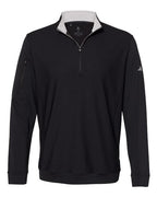 Adidas Men's Textured Quarter-Zip Pullover A295