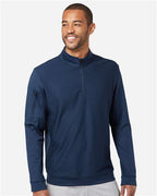 Adidas Men's Textured Quarter-Zip Pullover A295