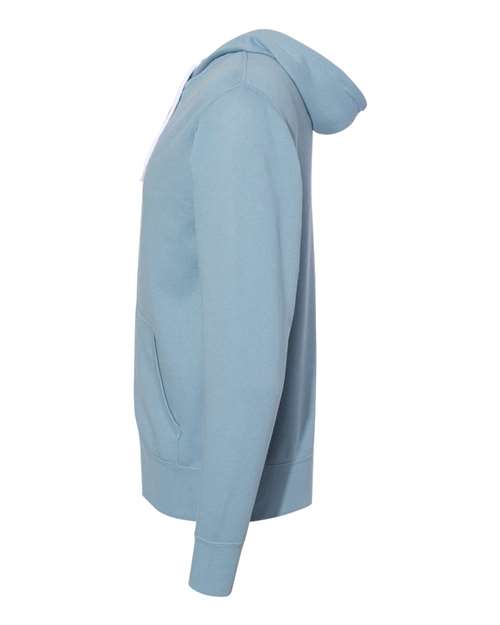 Independent Trading Co. Unisex Lightweight Full-Zip Hooded Sweatshirt AFX90UNZ