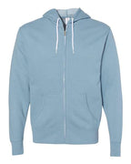 Independent Trading Co. Unisex Lightweight Full-Zip Hooded Sweatshirt AFX90UNZ