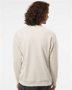Independent Trading Co. Unisex Special Blend Raglan Crewneck Sweatshirt PRM30SBC