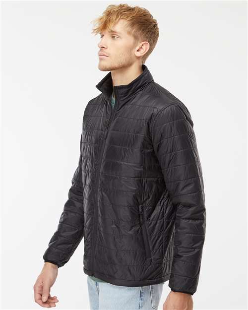 Independent Trading Co. Men's Puffer Jacket EXP100PFZ