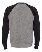 Independent Trading Co. Unisex Special Blend Raglan Crewneck Sweatshirt PRM30SBC