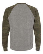 Independent Trading Co. Unisex Special Blend Raglan Crewneck Sweatshirt PRM30SBC
