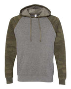 Independent Trading Co. Unisex Special Blend Raglan Hooded Sweatshirt PRM33SBP