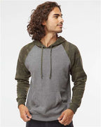 Independent Trading Co. Unisex Special Blend Raglan Hooded Sweatshirt PRM33SBP