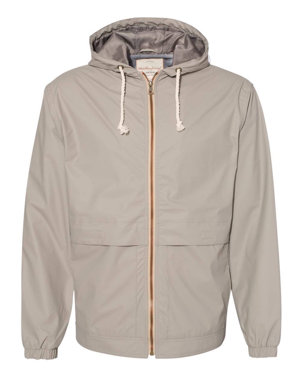 Unisex Vintage Hooded Rain Jacket