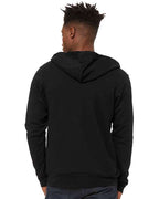 BELLA + CANVAS Unisex Sponge Fleece Full-Zip Hoodie Sweatshirt 3739