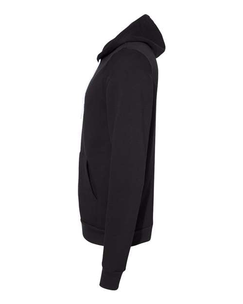 BELLA + CANVAS Unisex Sponge Fleece Full-Zip Hoodie Sweatshirt 3739