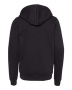 BELLA + CANVAS Youth Sponge Fleece Full-Zip Hoodie Sweatshirt 3739Y