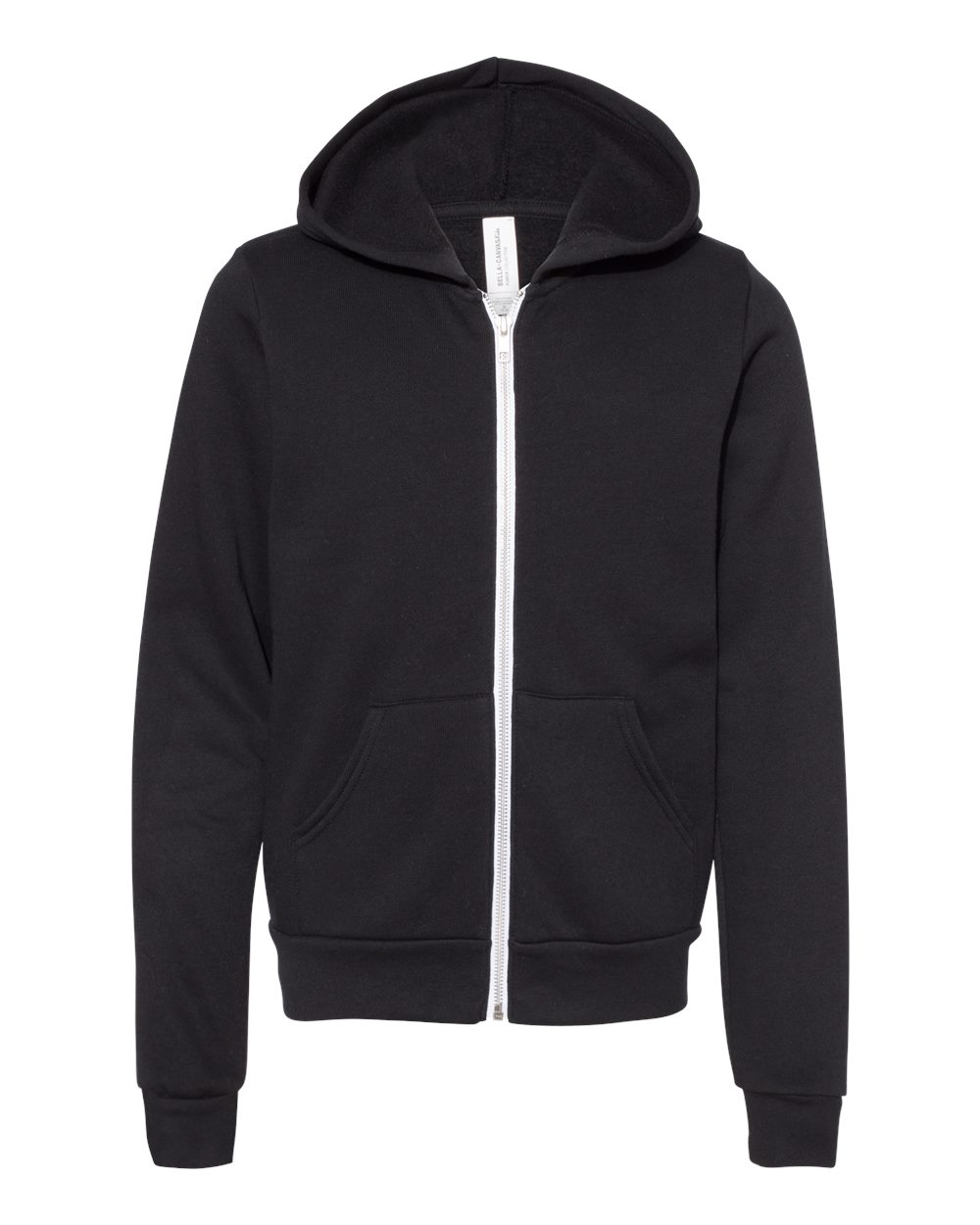 Custom Youth Sponge Fleece Full-Zip Hoodie – Add Your Logo or Design