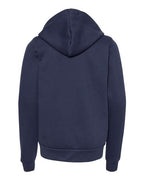BELLA + CANVAS Youth Sponge Fleece Full-Zip Hoodie Sweatshirt 3739Y