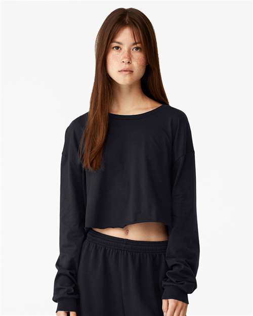 BELLA + CANVAS Women's FWD Fashion Crop Long Sleeve Tee 6501