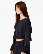 BELLA + CANVAS Women's FWD Fashion Crop Long Sleeve Tee 6501