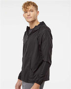 Independent Trading Co. Unisex Lightweight Quarter-Zip Windbreaker Pullover Jacket EXP54LWP