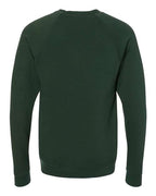 BELLA + CANVAS Unisex Sponge Fleece Raglan Crewneck Sweatshirt 3901