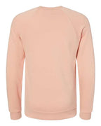 BELLA + CANVAS Unisex Sponge Fleece Raglan Crewneck Sweatshirt 3901