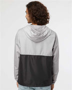 Independent Trading Co. Unisex Lightweight Quarter-Zip Windbreaker Pullover Jacket EXP54LWP