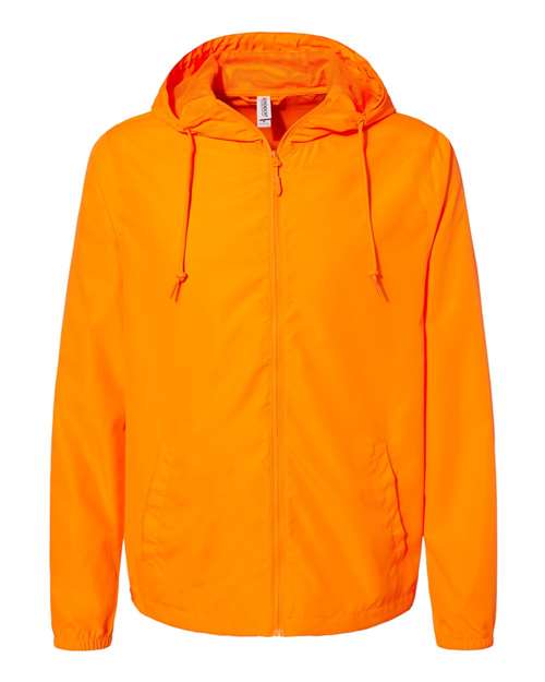 Independent Trading Co. Men's Lightweight Windbreaker Full-Zip Jacket EXP54LWZ