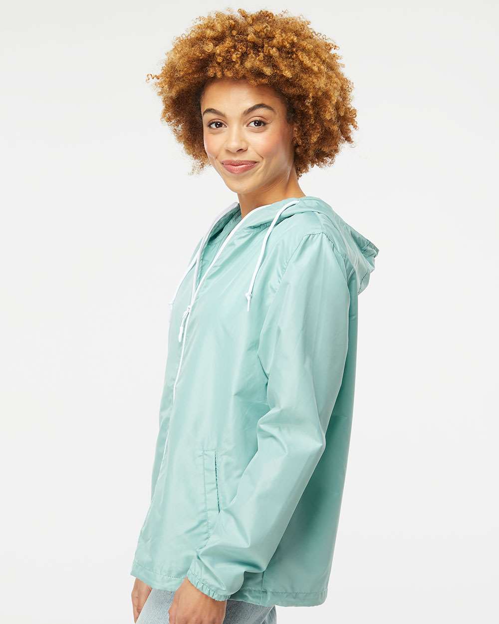 Men's Lightweight Windbreaker Full-Zip Jacket