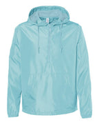 Independent Trading Co. Unisex Lightweight Quarter-Zip Windbreaker Pullover Jacket EXP54LWP