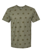 Code Five Men's Star Print Tee 3929