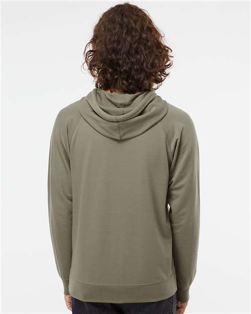 Independent Trading Co. Unisex Icon Lightweight Loopback Terry Hooded Sweatshirt SS1000