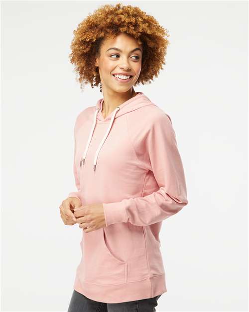 Independent Trading Co. Unisex Icon Lightweight Loopback Terry Hooded Sweatshirt SS1000