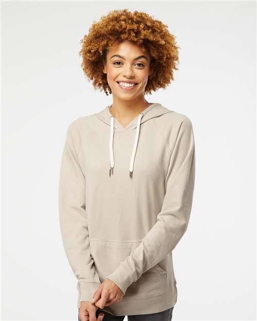 Independent Trading Co. Unisex Icon Lightweight Loopback Terry Hooded Sweatshirt SS1000