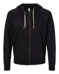 Independent Trading Co. Unisex Icon Lightweight Loopback Terry Full-Zip Hooded Sweatshirt SS1000Z